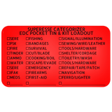 Survival Reference Decal Pack - Collection of 11 Stickers