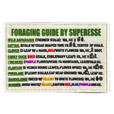 Storage Pocket Patch:  "Foraging Guide", a Plants and Edibles Quick Identification Reference
