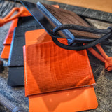 Tape Card - Duct Tape wrapped Credit Card w/ Paracord Lanyard