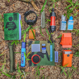 Tape Card - Duct Tape wrapped Credit Card w/ Paracord Lanyard