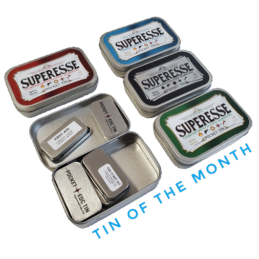 EDC Tin of the Month- Compartmentalized Survival Kits