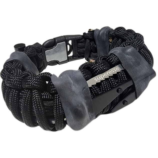 SERE Sidekick- Tactical Survival Paracord Bracelet for EDC. – Superesse  Straps LLC