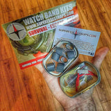 Watch and Paracord Band Kits - Upgrade your watch or paracord strap with a loadout kit of supplies.