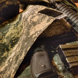 Tactical Tissue: Morale Patch compatible Ripstop stitched hank with covert storage pocket.