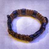 Coyote Brown Paracord Strap for ankle
