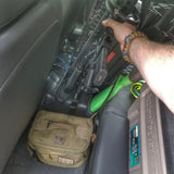 First Responder Strap - Police LEO backup duty gear w/ light, cuff key, seatbelt cutter, compass.
