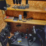 First Responder Strap - Police LEO backup duty gear w/ light, cuff key, seatbelt cutter, compass.