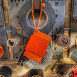 Tape Card - Duct Tape wrapped Credit Card w/ Paracord Lanyard