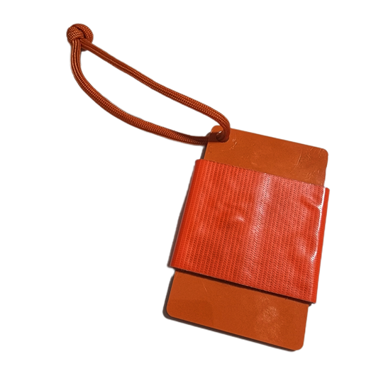 Tape Card - Duct Tape wrapped Credit Card w/ Paracord Lanyard