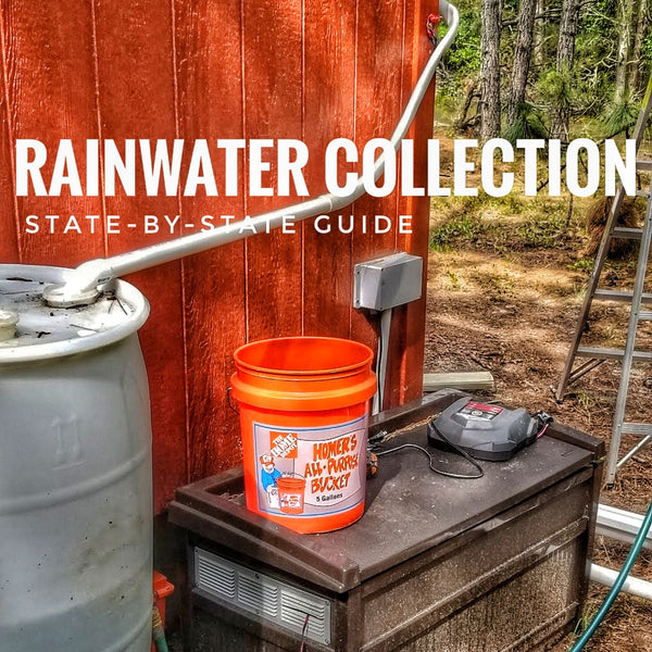 Rainwater Harvesting - Rules, Regulations, and Restrictions by state.