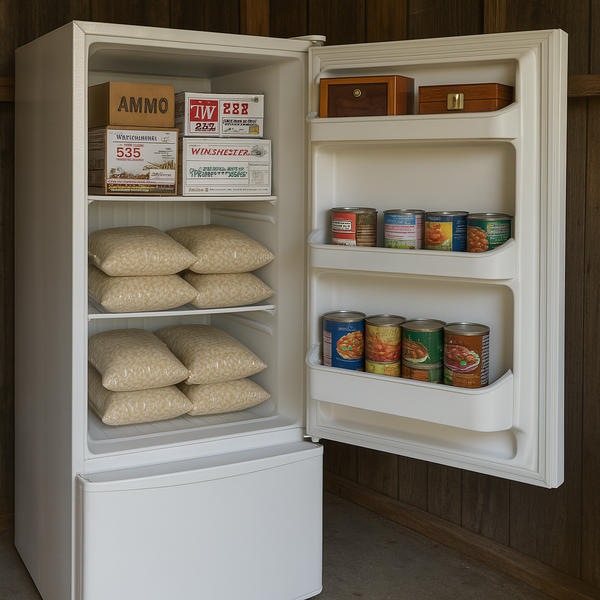 Refrigerator Conversion for Ammo/Food Storage