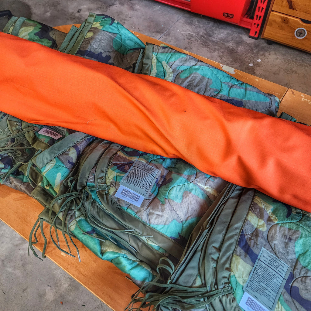 Woobie Hank: Insulated with USGI poncho-liner, serves as a large rag ...