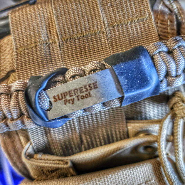 Urban Carry Strap - EDC Pry Bar and Task Bracelet – Superesse Straps LLC