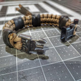 Urban Carry Strap - EDC Bracelet with Pry Bar, Firestarter, Kevlar Saw and Cuff Key or LED Flashlight.