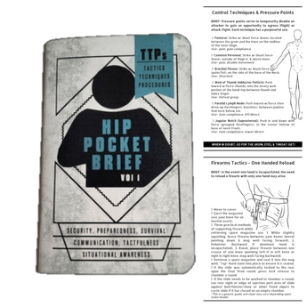 Hip Pocket Brief Volume 1 - Tactics, Techniques, and Procedures for the Everyday Civilian