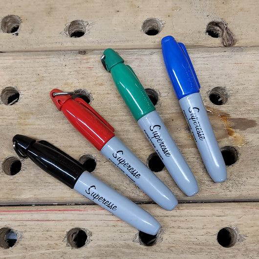 EDC Puncture Markers - Self Defense Marker and/or Grayman Sharpie –  Superesse Straps LLC