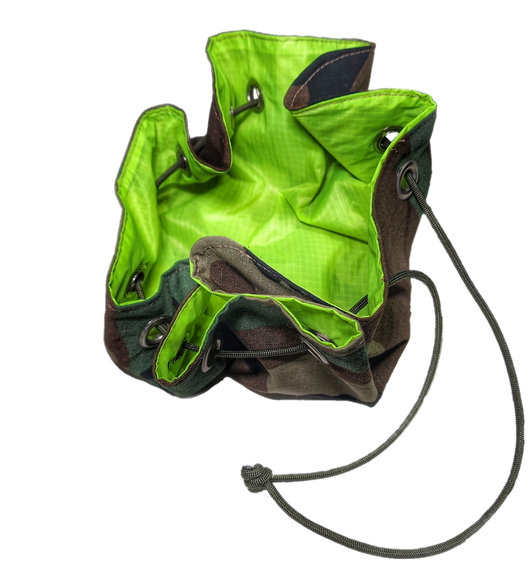 Bindle Tray - Quick drawstring closure EDC tray and satchel