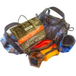 Carryall of the Month - Handmade multipurpose bags, pouches, wallets, and carry implements.