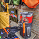 Tumbler Nest - Cupholder cache for storing EDC on the go
