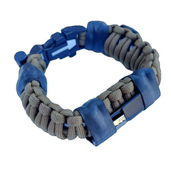 Bug Out Bracelet - Paracord Bracelet, Survive Offgrid with 30 item last ditch effort kit.