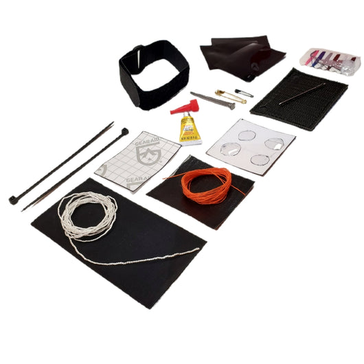 Field Repair Patch Kit - Fix broken items, stitch torn bags, parch tent  rips, and seal holes. – Superesse Straps LLC