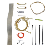 Urban Carry Strap - EDC Bracelet Titanium Pry Bar, Firestarter, Bottle Opener, Kevlar Saw, Cuff Key.