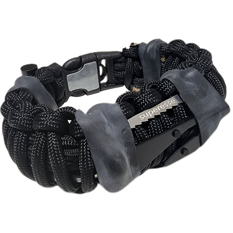 Survival Wristband, Paracord bracelet, 550 lb Paracord