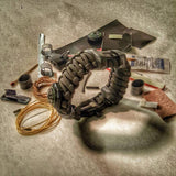 compass survival strap paracord