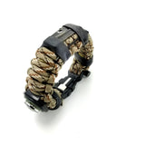 desert camo paracord bracelet