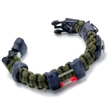 The Escape Evade Pathfinder: Military & Tactical Strap w/ SERE kit, Compass, Kevlar Saw, Cuff Key.