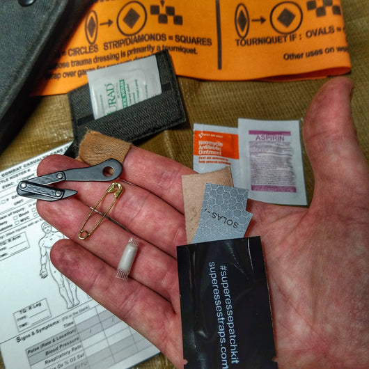 Rescue Patch Kit: emergency tools and last resort first-aid – Superesse ...