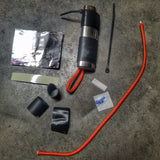 Survival Kit Lighter - Fire Starter outfitted with supplies.