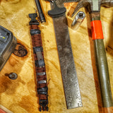 Urban Carry Strap - EDC Bracelet Titanium Pry Bar, Firestarter, Bottle Opener, Kevlar Saw, Cuff Key.