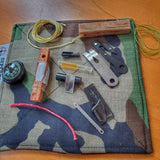 Fatwood Lanyard Kit - Emergency Kindling and Tinder Survival Necklace with firestarter.