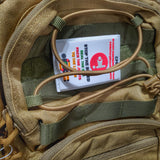 Storage Pocket Patch:  "Stop the Bleed" and "CPR" Quick Reference