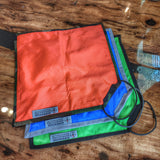 Marker Mat - Fluorescent Signaling Panel on Ripstop Pocket Hank