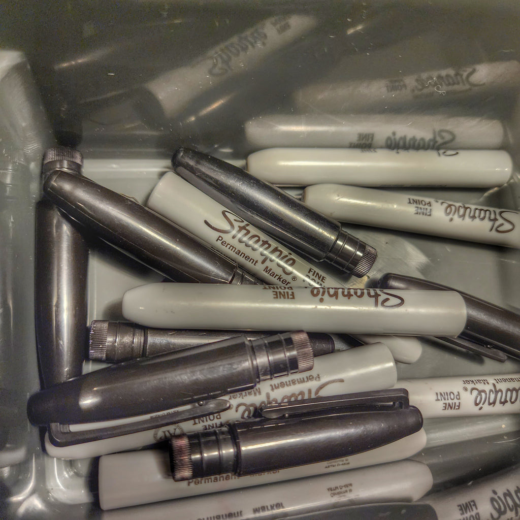 EDC Cache Markers - Hollow Sharpie with internal stash of survival ...