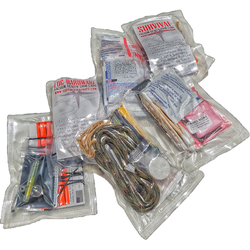 Shim Personal Survival Cards - Wallet Size Vacuum Sealed Survival Packets