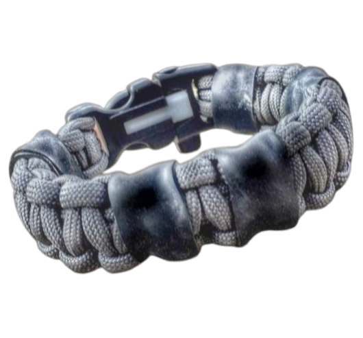 Scout Slimline: Minimalist's Paracord Bracelet for Survival Essentials - Fire, Cut, Shelter, Signal