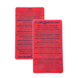 9 Line MedEvac Decal - U.S. Military Truncated Medical Evacuation Reference Sticker & CPR
