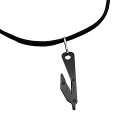 Paracord Choker - Adjustable DIY Survival Necklace with Custom EDC Charms