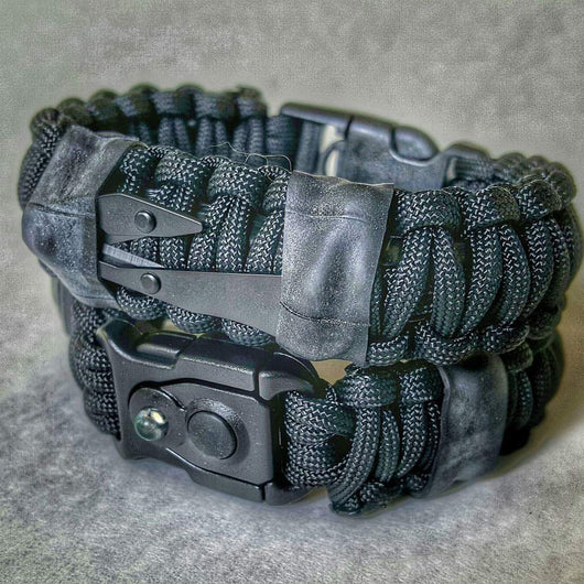 Paracord bracelet Men Women Hand Made USA brass shell casing Military Police  | eBay