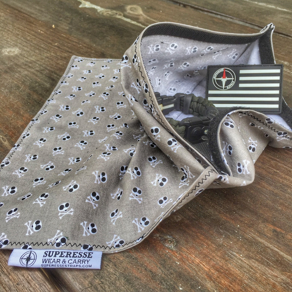 EDC Hank - Pocket Dump Storage Compartment Handkerchief with patch ...
