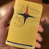 Superesse Field Memo Pad (Yellow) - Durable Pocket Notebook with Survival References